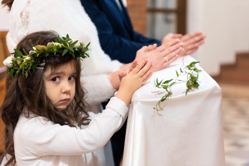 Fotograf ślubny rodzinna córka córeczka